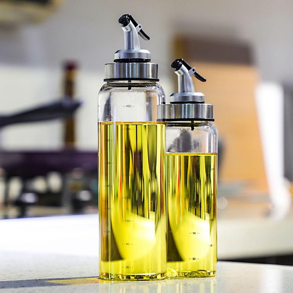 [Elegan] Alat Botol Bumbu Pourer Bottle Kaca Olive Oil Vinegar Oil Sprayer