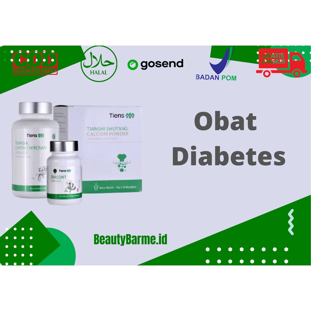 OBAT DIABETES LUKA BASAH KERING - OBAT KENCING MANIS TERAMPUH