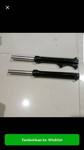 as shock depan+ tabung mio new