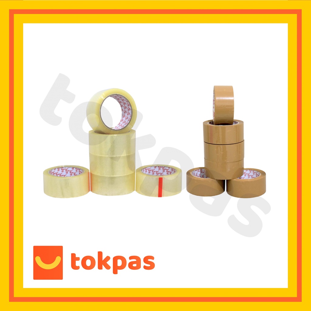 

Lakban Bodhi Tape 45 mm - 100 Yard Top Quality [Cabang CIMANGGIS]