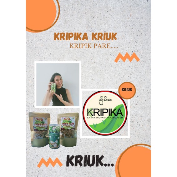 

Kripik Pare Bumbu Bali