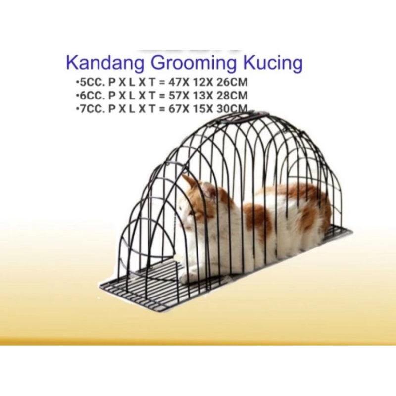 Kandang Grooming 6CC