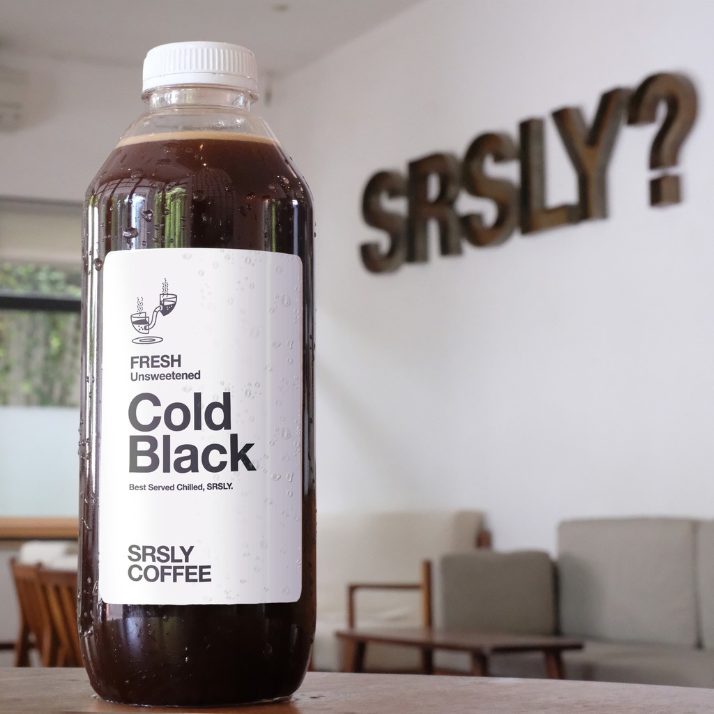 

AMERICANO by SRSLY Coffee - Botol Coffee - Kopi 1 Liter - Kopi hitam - Kopi Literan - Kopi Botolan