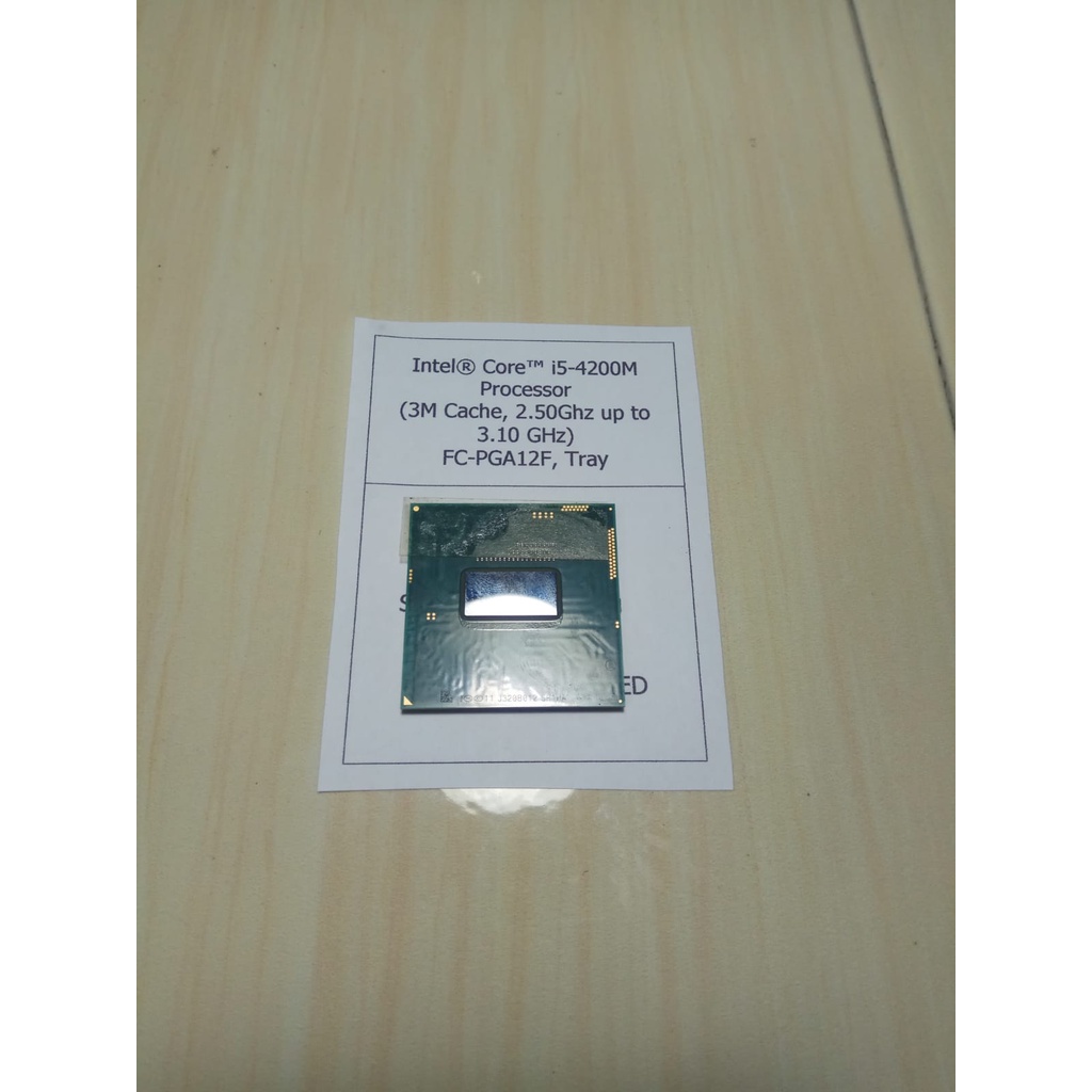 Processor Laptop Intel Core i5-4200M Gen4 2.50Ghz UpTo 3.10Ghz