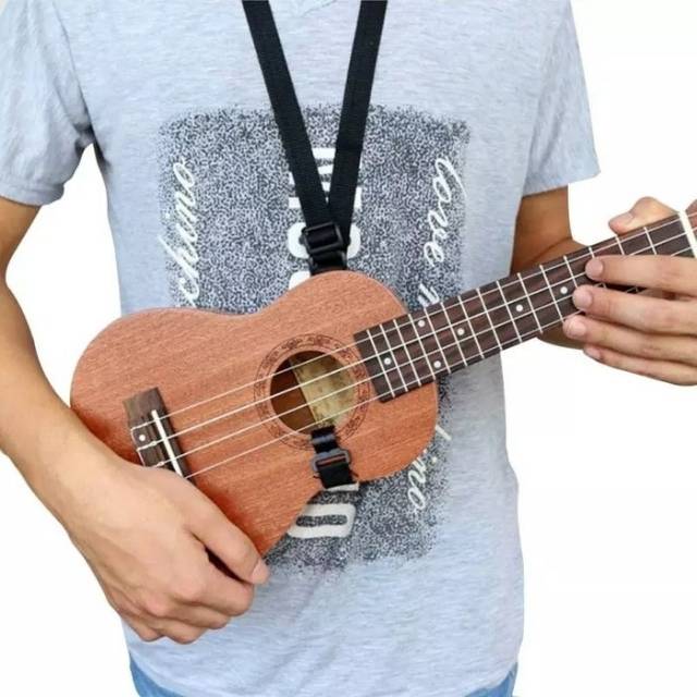 Strap ukulele - sabuk gitar lele - tali kentrung - guitalele