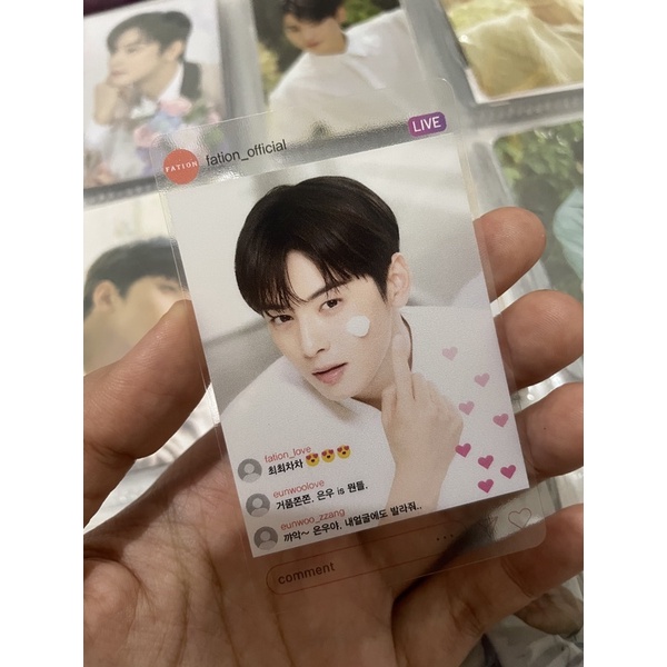 PC CHA EUNWOO FATION CLEAR