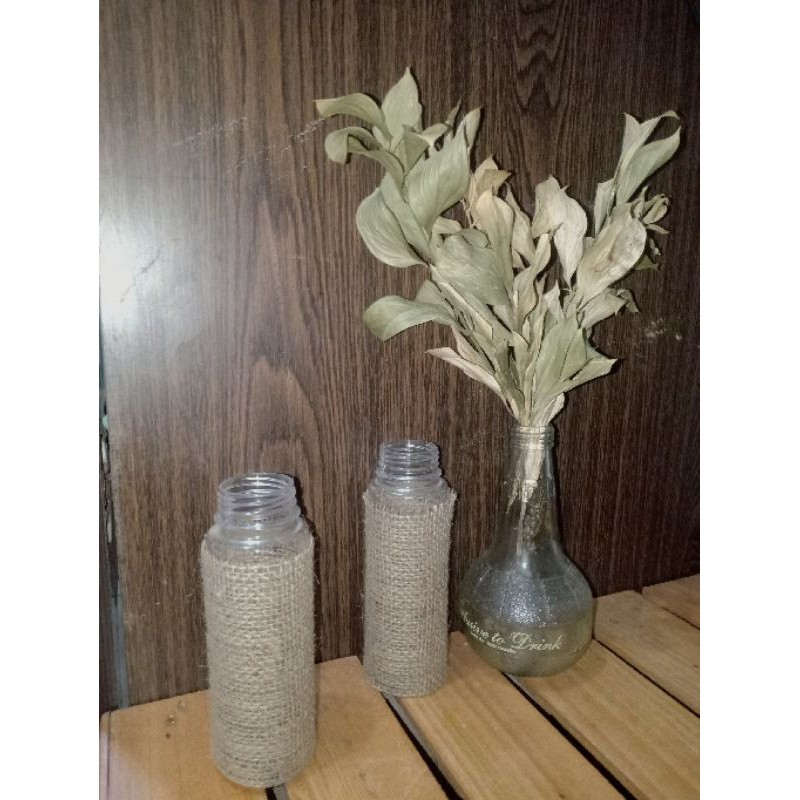 VAS BOTOL GONI 15cm BOTOL PLASTIK