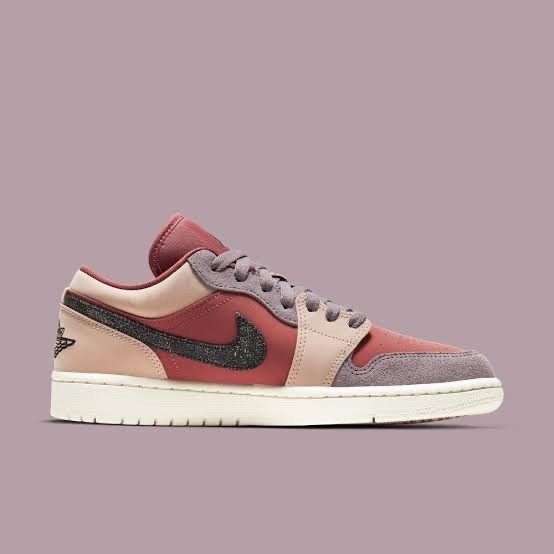 NIKE Air Jordan 1 WMNS Low "Canyon Rust" Purple Smoke Original BNIB