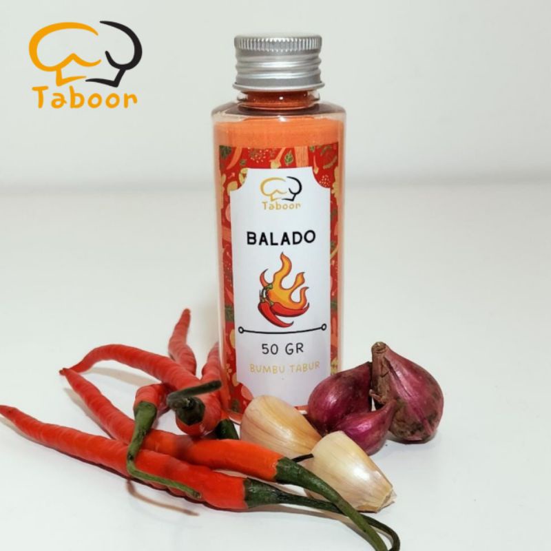 

TABOOR - Bumbu Tabur Balado 70 gr