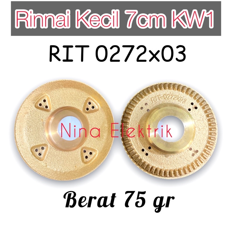 BURNER RINNAI KECIL RI 522 C 522 E KW1 Tebal