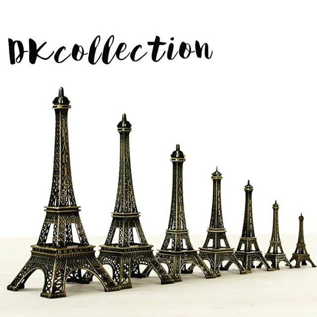 Miniatur menara eiffel paris 18cm