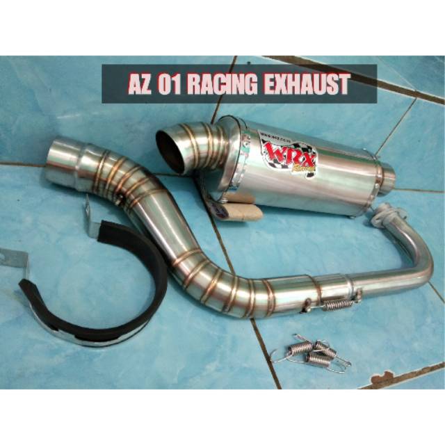 Knalpot racing wrx oval mio sporty mio m3 beat scoopy vario110 vario 125 vario150