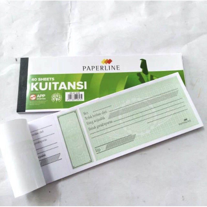 

Buku kwitansi kecil isi 40 lembar