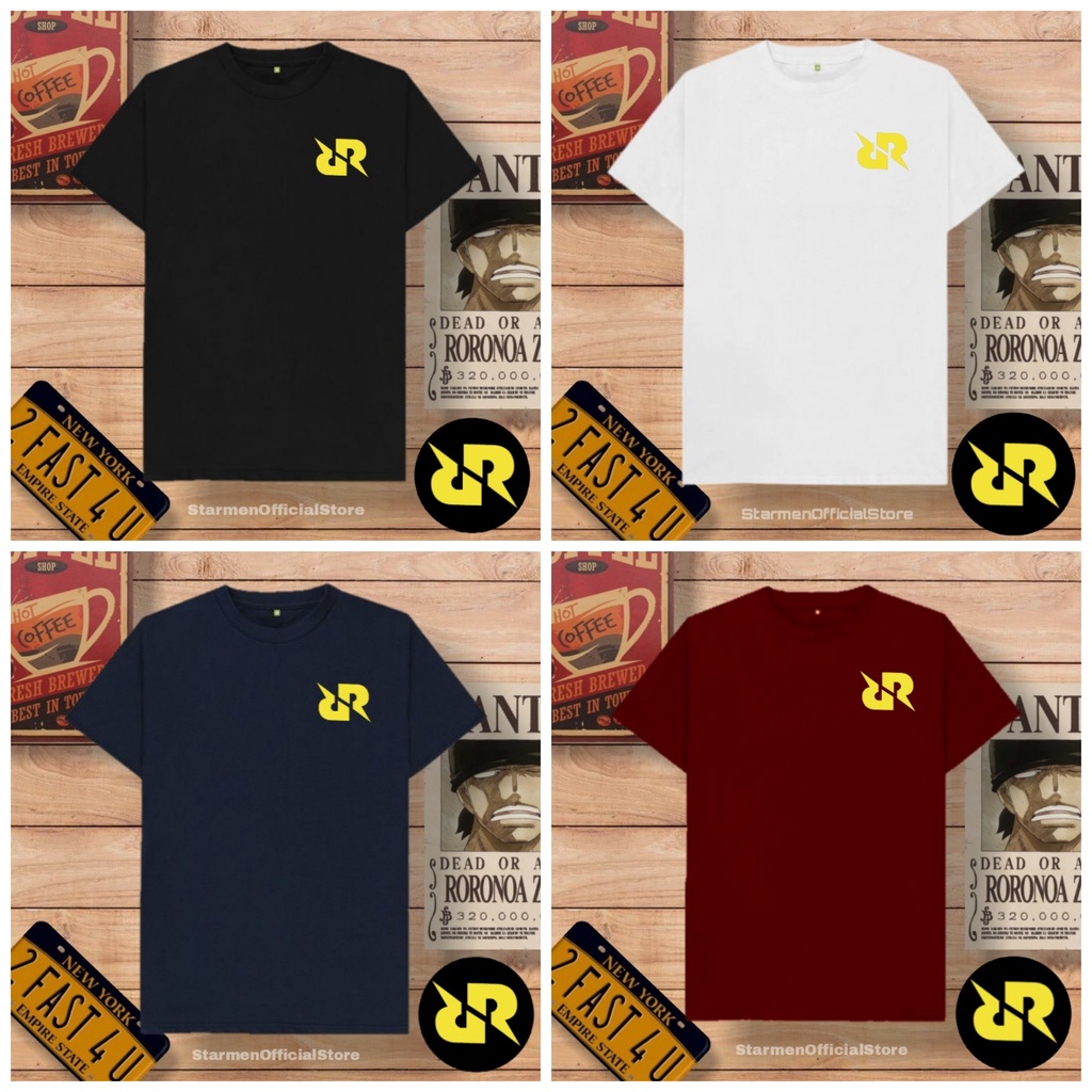 Kaos Distro Unisex RRQ Katun Combed 30s / sablon polyflex /polyflex premium / Pakaian Pria Wanita Atasan Cowok Cewek /kaos kekinian / kaos viral / tshirt tumbrl tee basic /SIZE M , L , XL , XXL / kaus oblong oversize kaos murah best seller ready