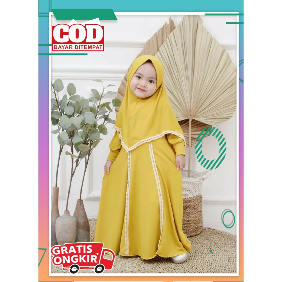 Gamis Anak Perempuan Gamis Anak Warna Putih Anak 1-10 Tahun Gamis Putih Manasik Haji Anak Baju Gamis muslim Anak Gamis Putih Anak  Perempuan Umur 11 12 Tahun Tanggung Remaja