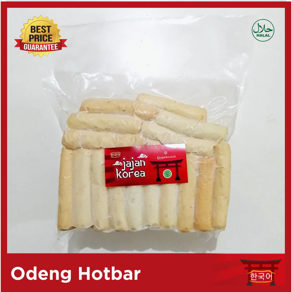 1kg Hotbar Odeng Jajan Korea / Odeng Tusuk / Odeng Panjang