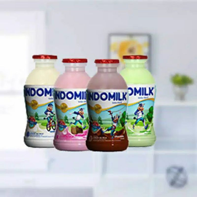 

Indomilk susu botol cair all varian 190ml