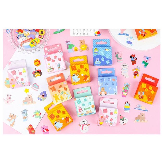 

Fuzzy Friends Activity Flake Stickers Set