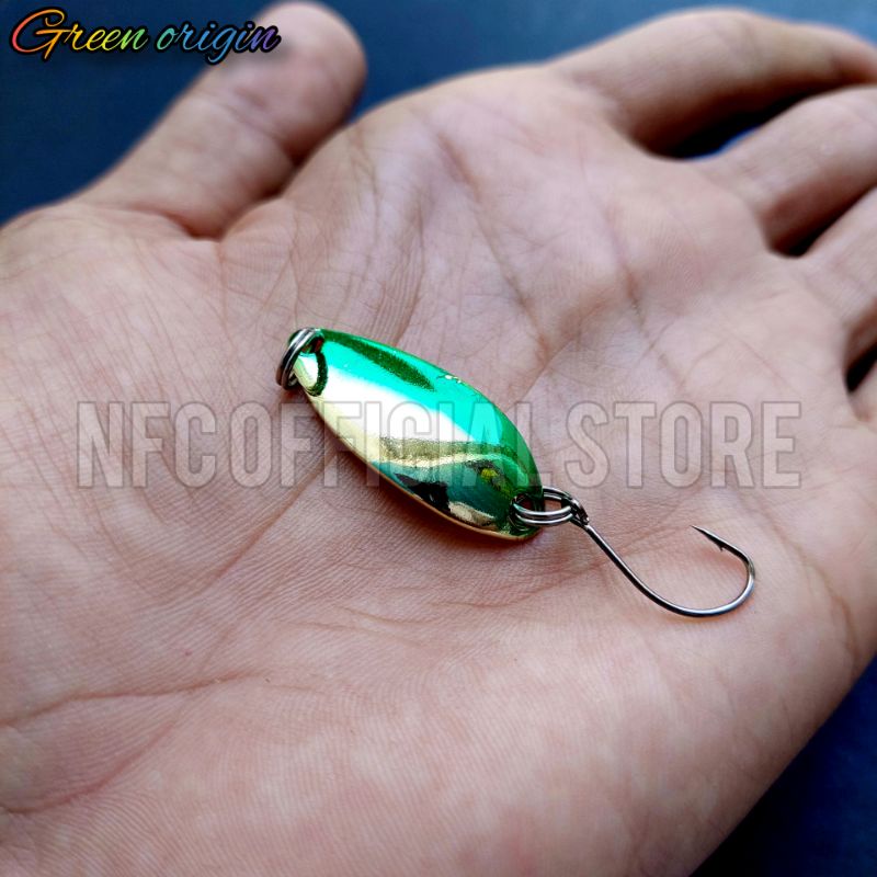 Lure Micro Spoon 3 cm 3 gram Mini Spoon BEST KILLER ACTION