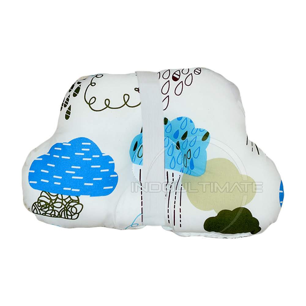 Bantal Bayi Anti Peyang bergambar BABY LEON BY-94-11 (Bahan CVC) Bantal Tidur Bayi Perlengkapan Bayi