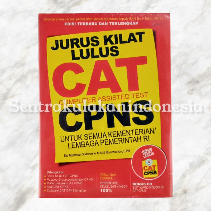 Laskar Aksara | Buku Jurus Kilat Lulus Cat CPNS