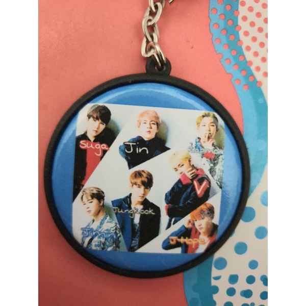 BTS B - Gantungan Kunci Anggota BTS | Ganci Suga Jin RM Jimin Jungkook V J-Hope Dua Sisi