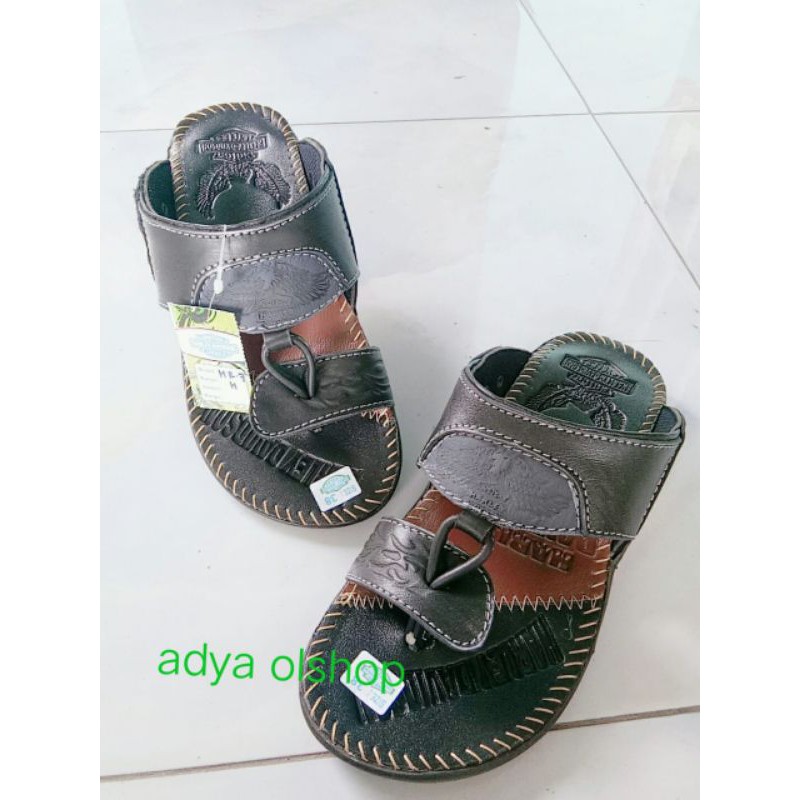 sandal kulit asli japit asli kulit