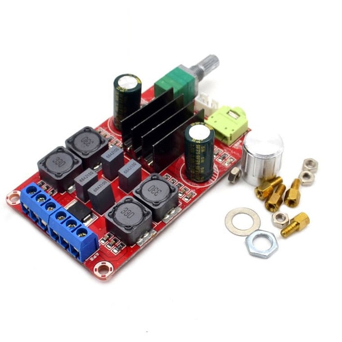 XH-M189 Power Amplifier 100W Class D 2x50W DC24V TPA3116D2 Stereo