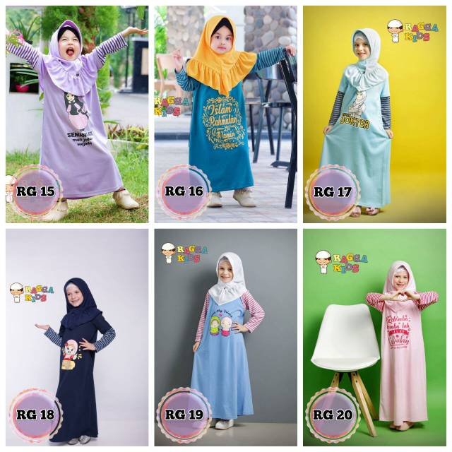 Gamis anak raggakids