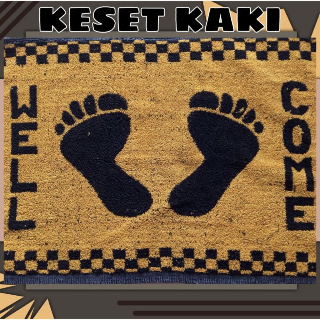 KESET KAKI WELLCOME /1pcs