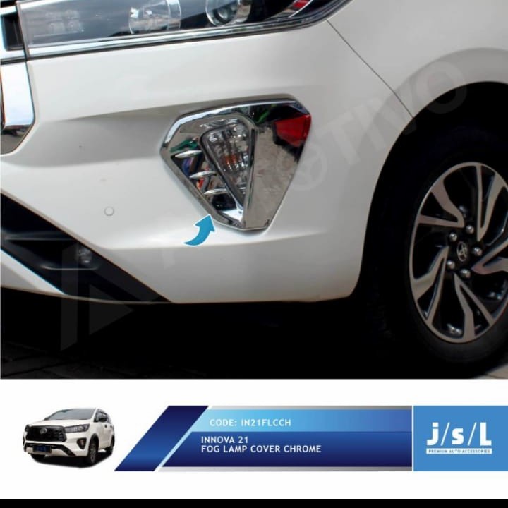 COVER FOGLAMP INNOVA 2021 CHROME