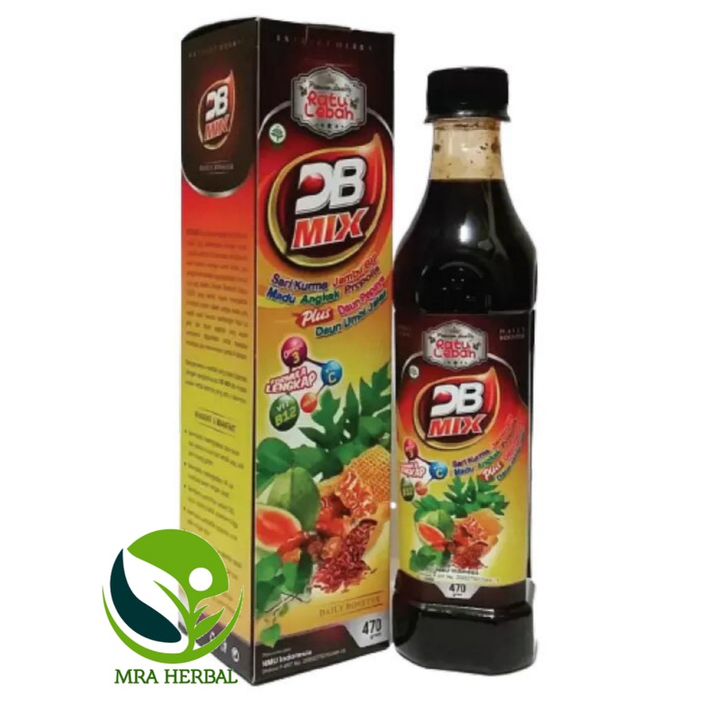 

MH DB MIX Ratu Lebah Sari Kurma Madu Angkak 470 gr ORIGINAL