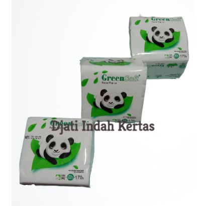 Tisue MURAH!!! Tissue Green Pop Up Tisu Isi 150 Sheets