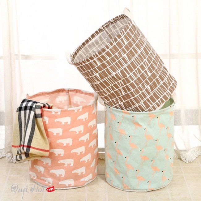 ( BISA COD ) PROMO KERANJANG LAUNDRY BAG MOTIF / KERANJANG BAJU KOTOR / BAG ORGANIZER / KERANJANG PENYIMPANAN BAJU KOTOR / TEMPAT BAJU KOTOR / TAS LIPAT LAUNDRY