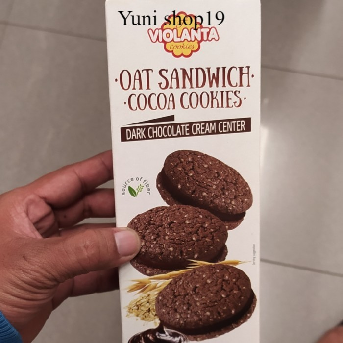 

violanta oats sandwich cocoa cookies 180gr