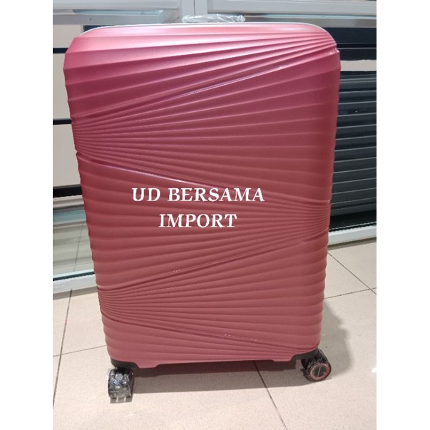 LUGGO Koper 24 Inch dengan 4 Roda/Luggage PP Wave