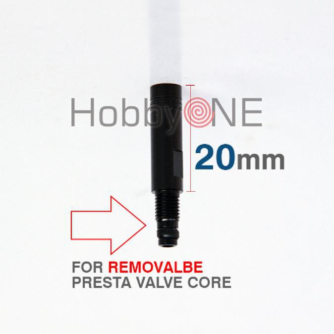 Presta Valve Extension 20Mm For Removable Valve Core