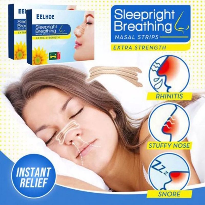 Tempelan Hidung/ strip pelega hidung isi 10 strips