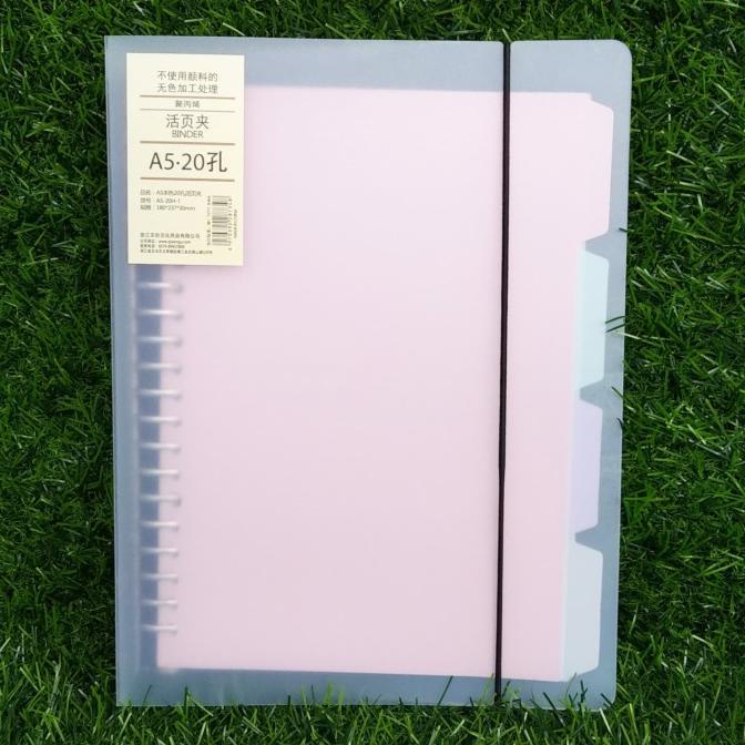 

BAYAR DITEMPAT Binder File A5 Transparan Tali SALE Kode 482