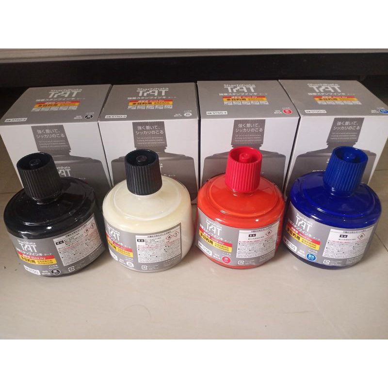 

Tinta besi tinta plastik tinta kaca tinta kayu tinta stempel shachihata sacihata