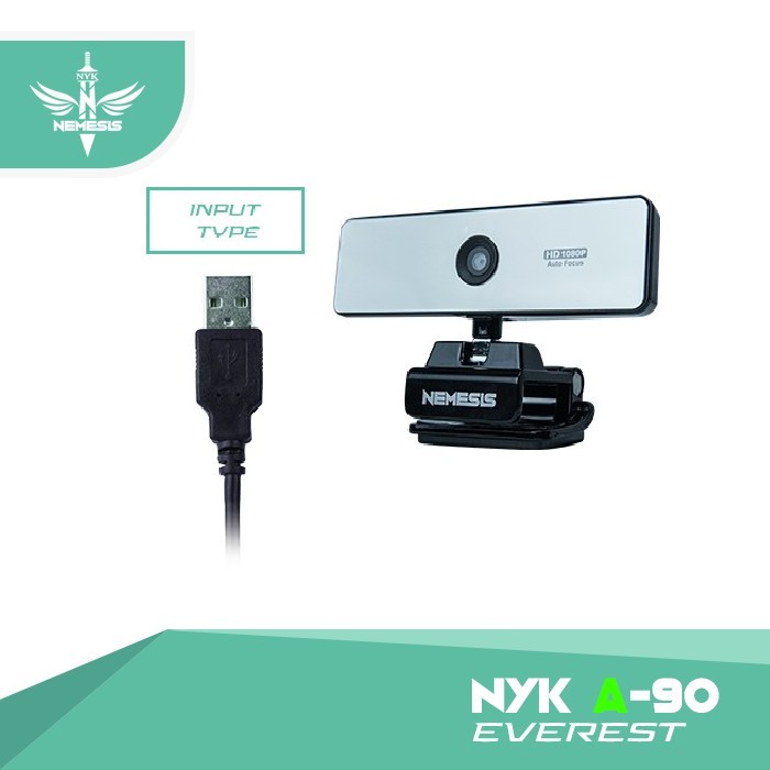 NYK Nemesis A96 Severus 2K QHD Streaming Gaming Webcam with Microphone