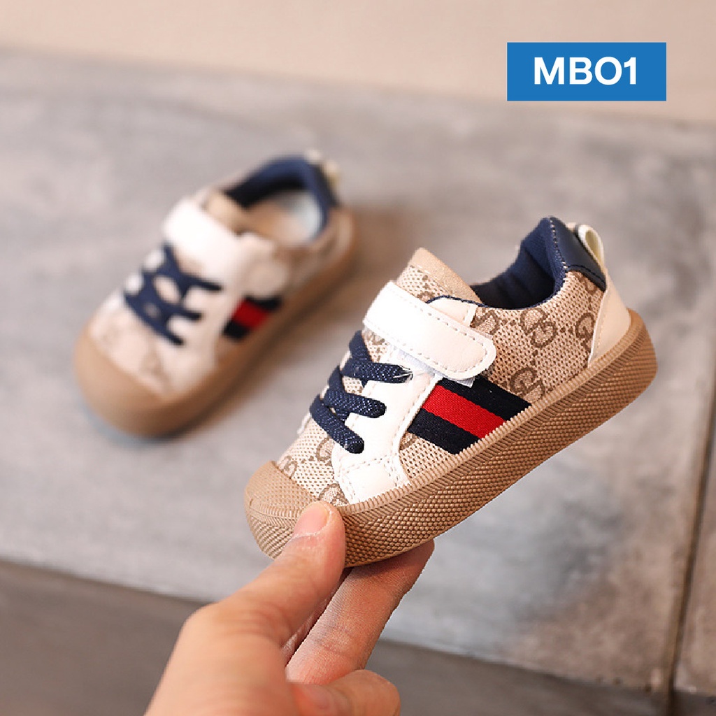 LAPAGO - Sepatu Sneaker Anak Laki Laki Perempuan Casual Usia 3 Bulan - 2 Tahun Type MBO