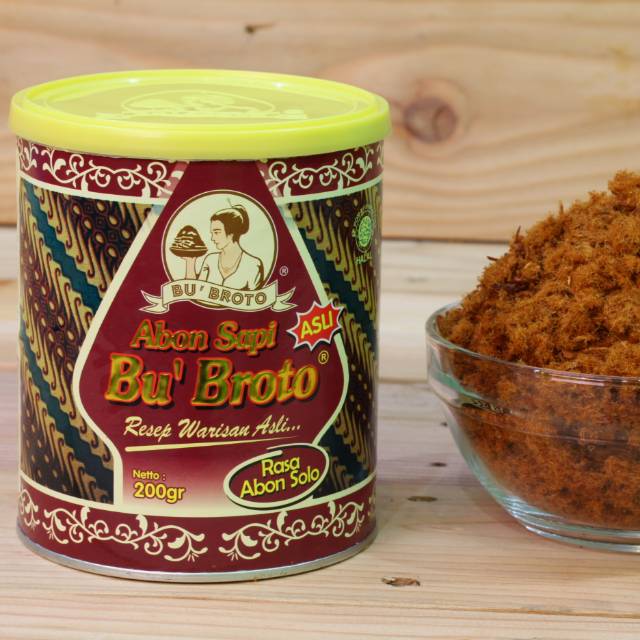 

Abon Sapi Bu Broto rasa solo 200 gr