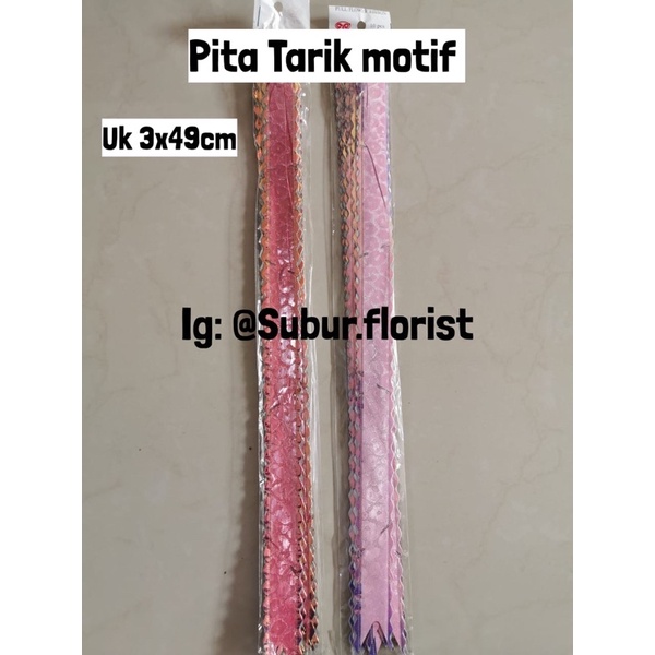 

Pita Tarik Kilap Motif / Pita Tarik Jumbo