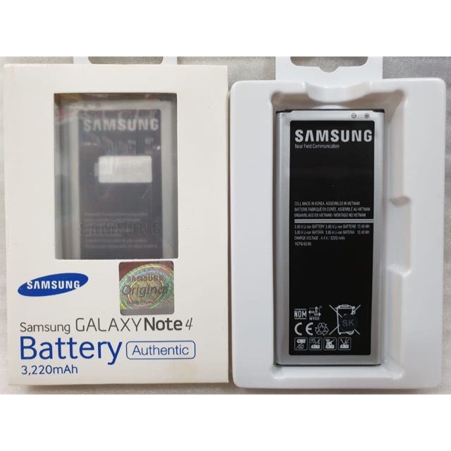 BATERAI/BATRE SAMSUNG GALAXY NOTE 4/N910 ORIGINAL 100%