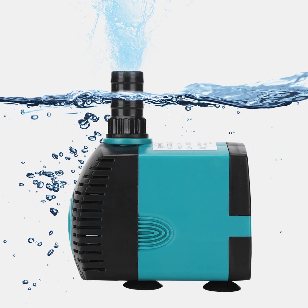 SEVEN MASTER Pompa Air Aquarium Ikan Ultra Quiet Submersible Pump Fish Tank 25W - EB305 - Black