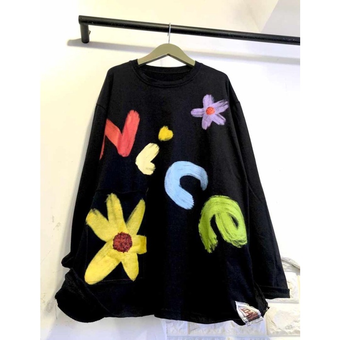 Kaos Jumbo Oversize wanita/kaos vespa oversize/atasan jumbo wanita - nice