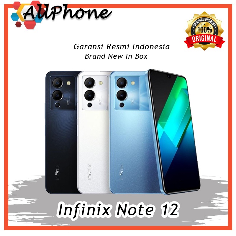 Jual Infinix Note 12 [8GB+128GB] [8GB+256GB]Garansi Resmi Infinix 1 ...