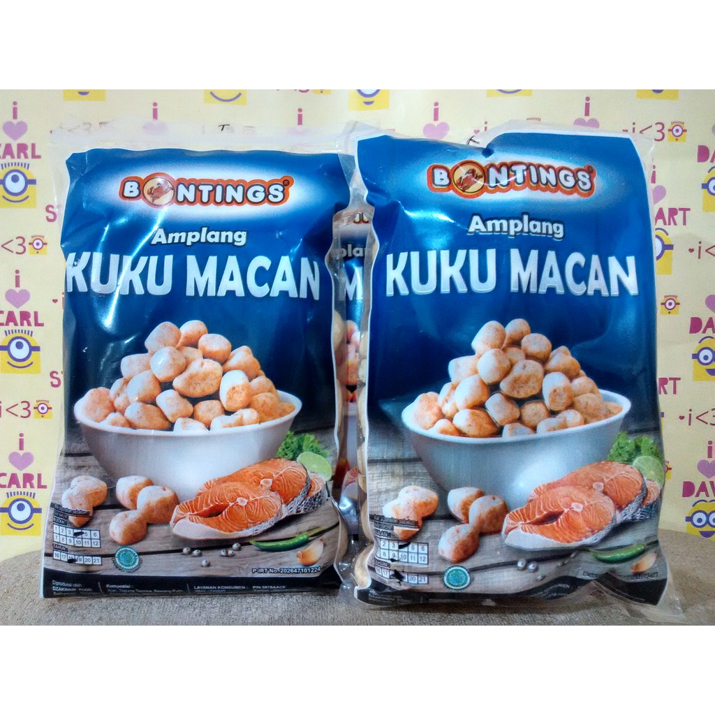 Amplang Kuku Macan 'Tanggung' - Bontings