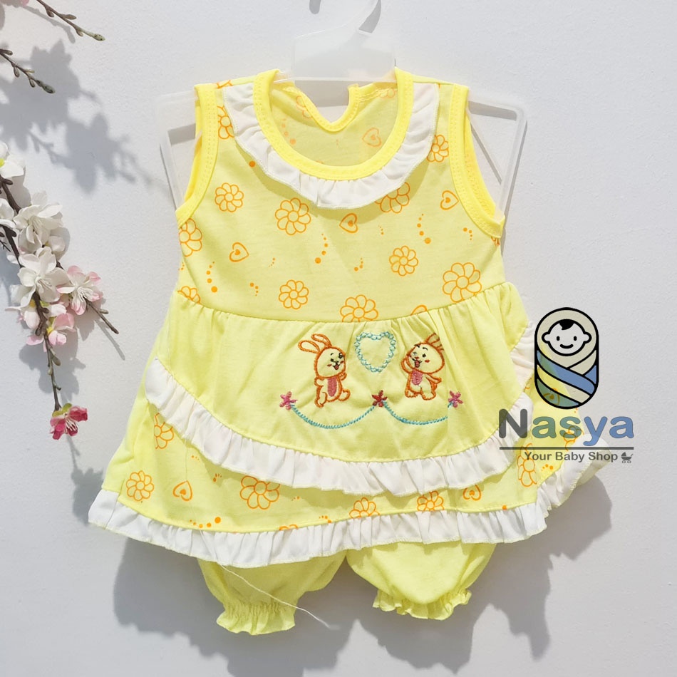 [N-081] Setelan baju bayi perempuan MURAH (3-6 bulan)